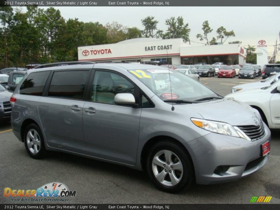 2012 Toyota Sienna LE Silver Sky Metallic / Light Gray Photo #1