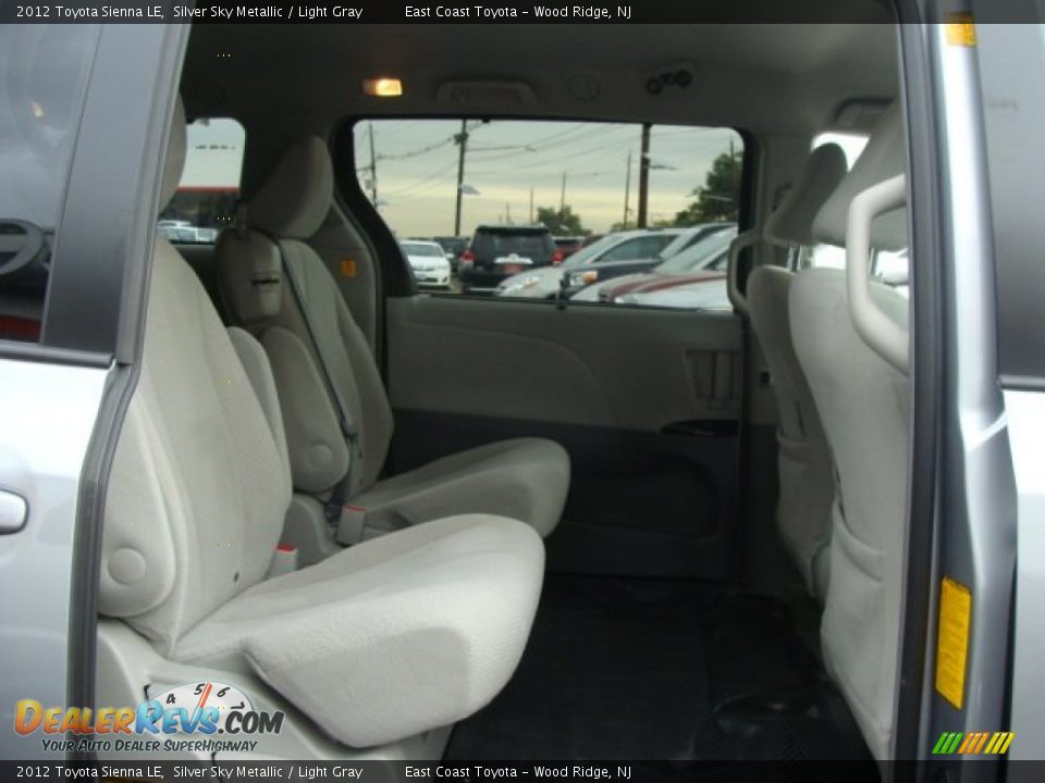 2012 Toyota Sienna LE Silver Sky Metallic / Light Gray Photo #12