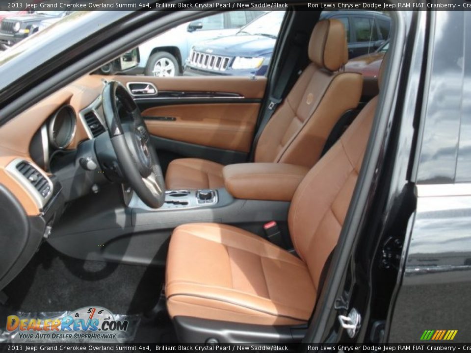 New Saddle Black Interior 2013 Jeep Grand Cherokee