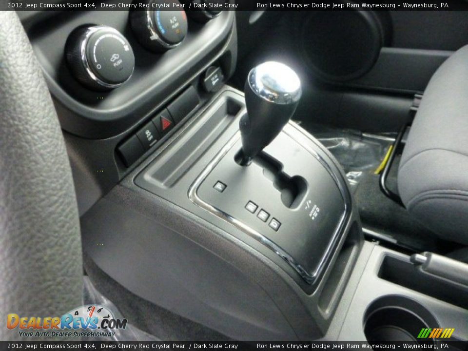 2012 Jeep Compass Sport 4x4 Deep Cherry Red Crystal Pearl / Dark Slate Gray Photo #16