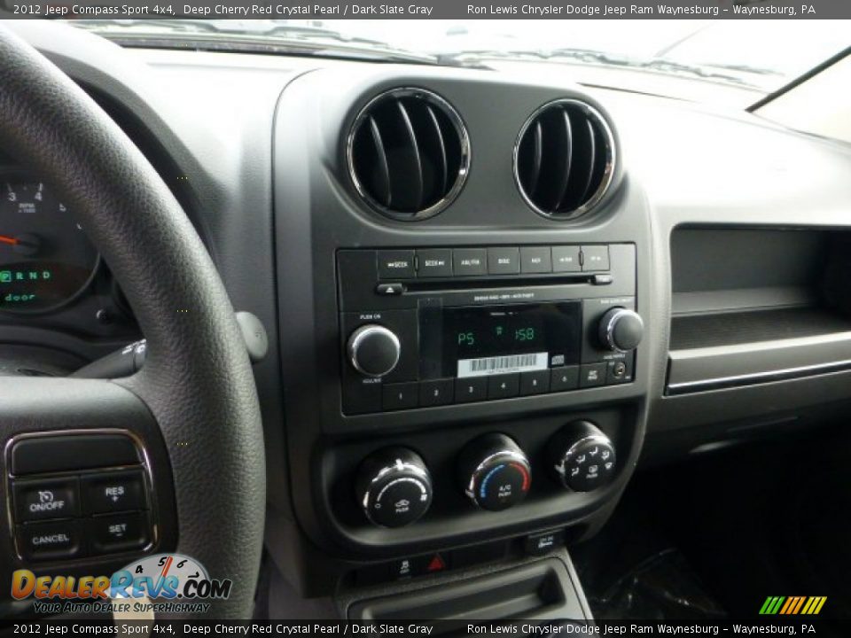 2012 Jeep Compass Sport 4x4 Deep Cherry Red Crystal Pearl / Dark Slate Gray Photo #18