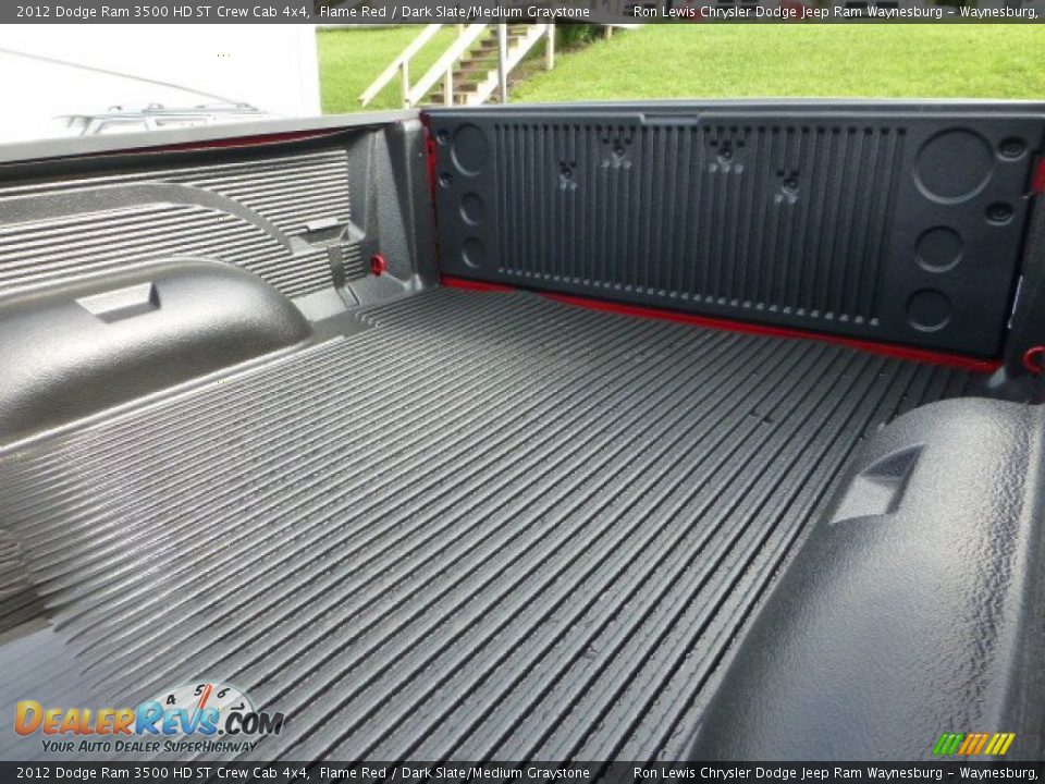 2012 Dodge Ram 3500 HD ST Crew Cab 4x4 Flame Red / Dark Slate/Medium Graystone Photo #10