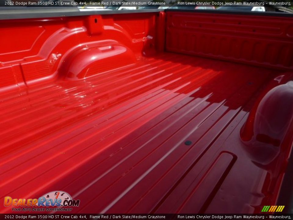 2012 Dodge Ram 3500 HD ST Crew Cab 4x4 Flame Red / Dark Slate/Medium Graystone Photo #8