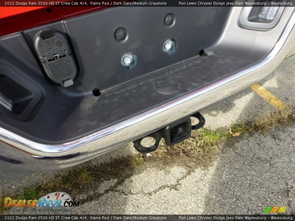 2012 Dodge Ram 3500 HD ST Crew Cab 4x4 Flame Red / Dark Slate/Medium Graystone Photo #9
