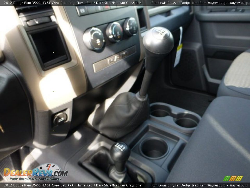 2012 Dodge Ram 3500 HD ST Crew Cab 4x4 Flame Red / Dark Slate/Medium Graystone Photo #16