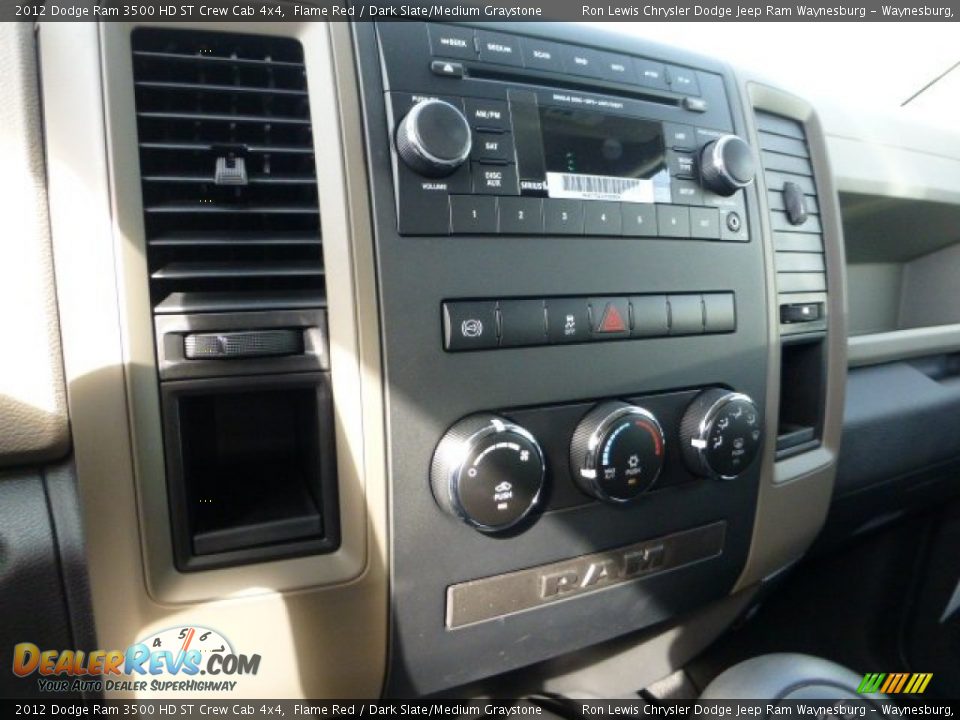 2012 Dodge Ram 3500 HD ST Crew Cab 4x4 Flame Red / Dark Slate/Medium Graystone Photo #18