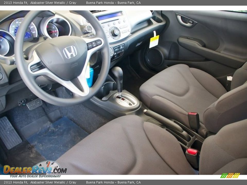 Gray Interior - 2013 Honda Fit  Photo #10