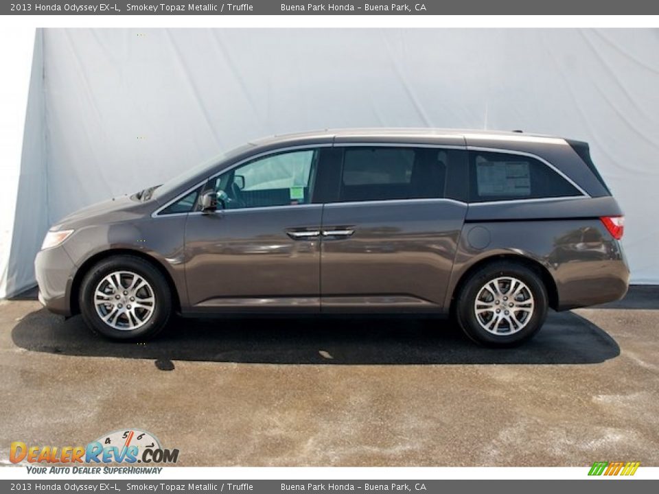 Smokey Topaz Metallic 2013 Honda Odyssey EX-L Photo #4