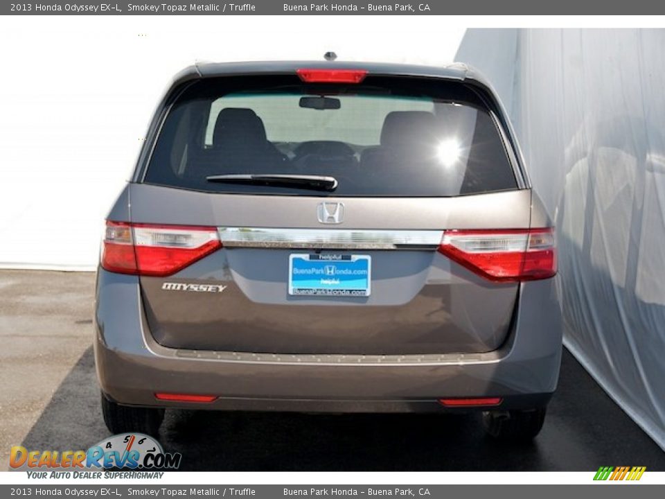 2013 Honda Odyssey EX-L Smokey Topaz Metallic / Truffle Photo #6