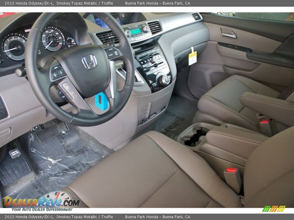 Truffle Interior 2013 Honda Odyssey Ex L Photo 10