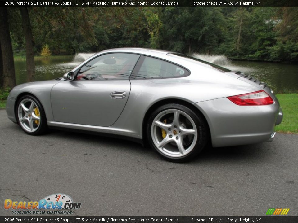 GT Silver Metallic 2006 Porsche 911 Carrera 4S Coupe Photo #4