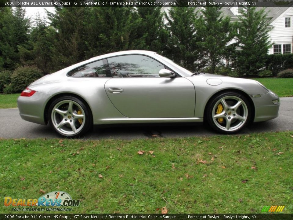 GT Silver Metallic 2006 Porsche 911 Carrera 4S Coupe Photo #7