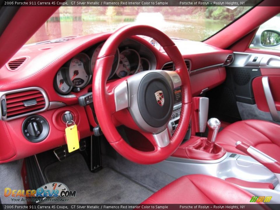 Dashboard of 2006 Porsche 911 Carrera 4S Coupe Photo #19