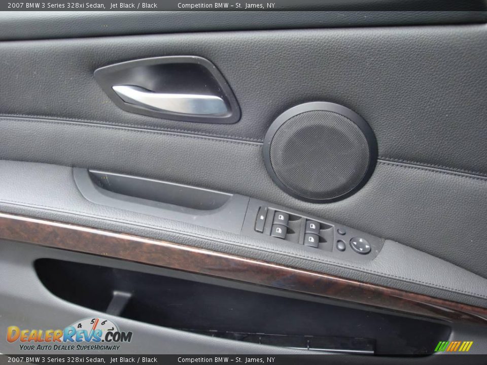 2007 BMW 3 Series 328xi Sedan Jet Black / Black Photo #8
