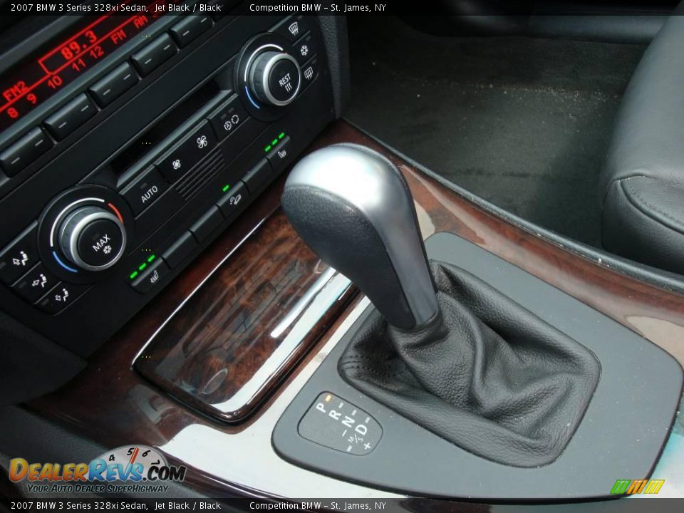 2007 BMW 3 Series 328xi Sedan Jet Black / Black Photo #14