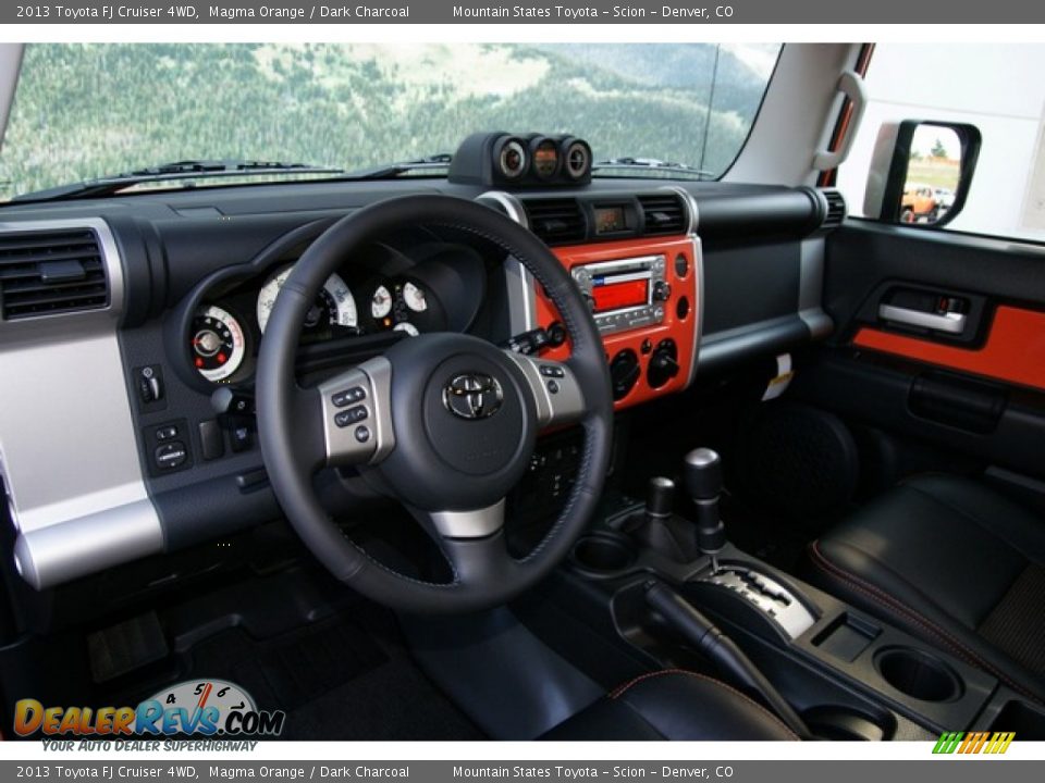 Dashboard of 2013 Toyota FJ Cruiser 4WD Photo #9