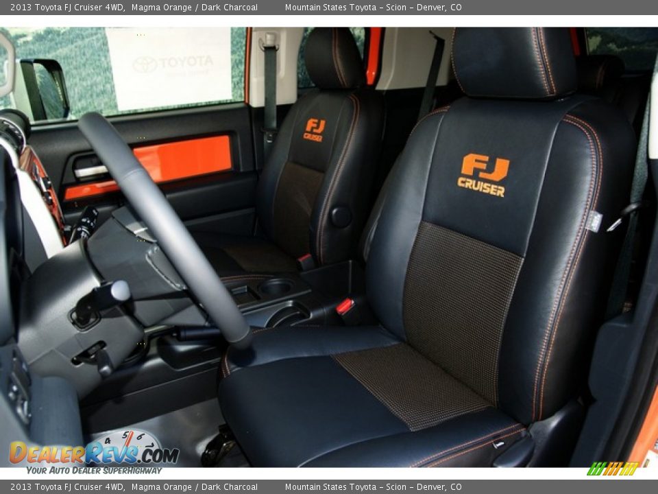 Dark Charcoal Interior - 2013 Toyota FJ Cruiser 4WD Photo #11