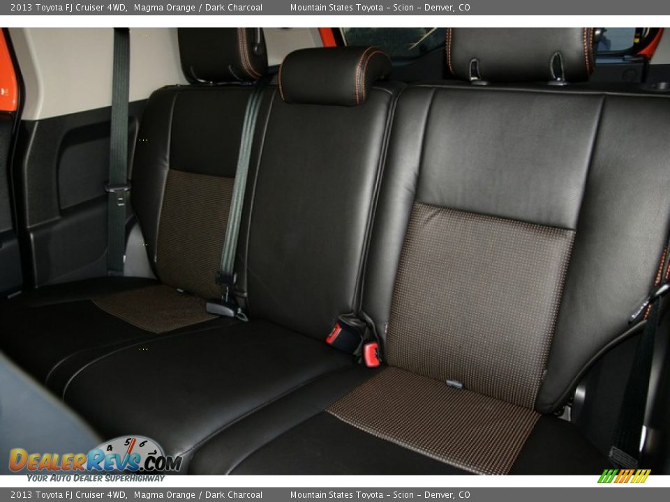 Rear Seat of 2013 Toyota FJ Cruiser 4WD Photo #12