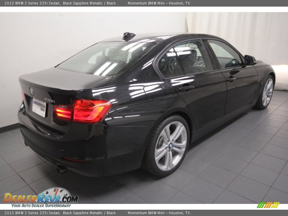 2013 BMW 3 Series 335i Sedan Black Sapphire Metallic / Black Photo #8