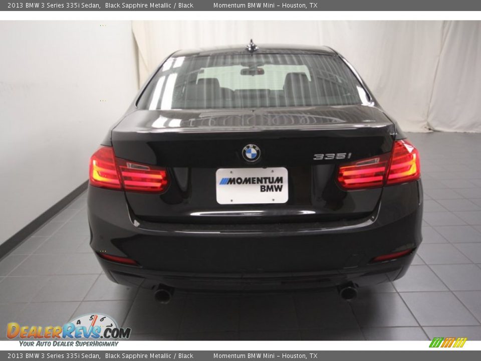 2013 BMW 3 Series 335i Sedan Black Sapphire Metallic / Black Photo #10