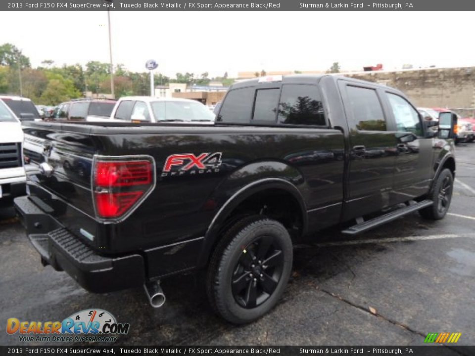 Tuxedo Black Metallic 2013 Ford F150 FX4 SuperCrew 4x4 Photo #2