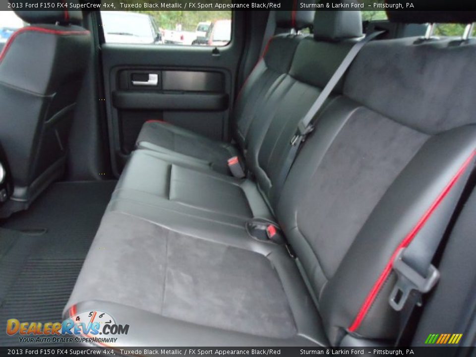 Rear Seat of 2013 Ford F150 FX4 SuperCrew 4x4 Photo #9