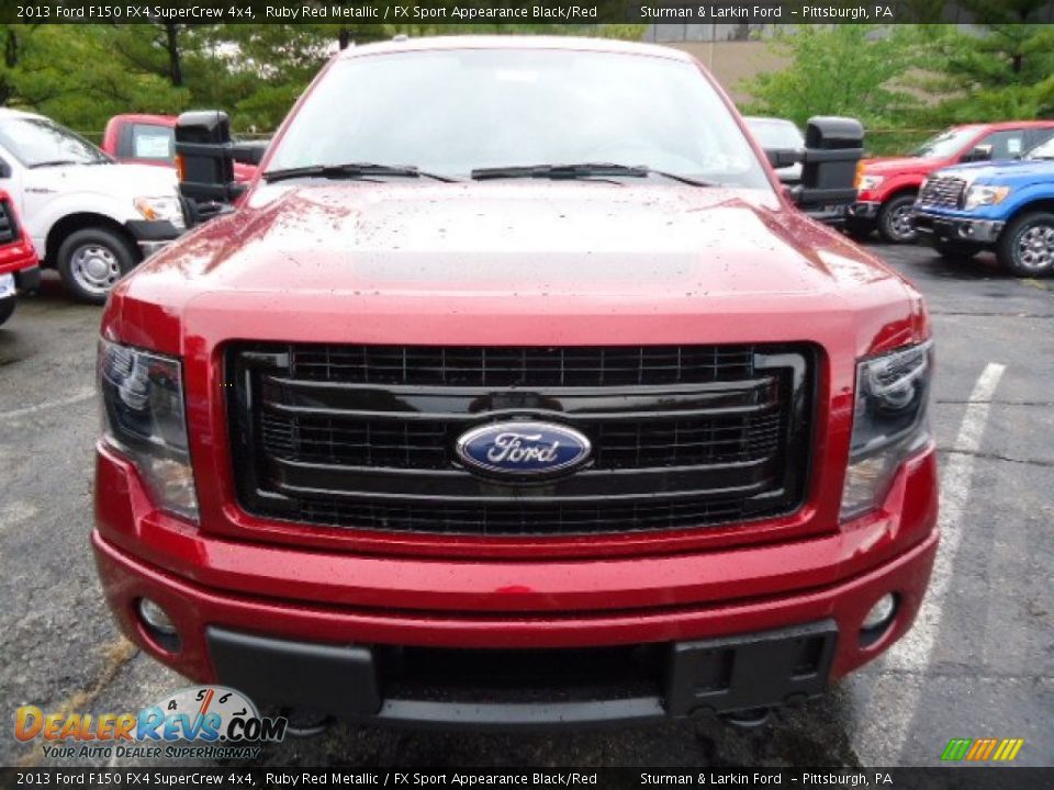 Ruby Red Metallic 2013 Ford F150 FX4 SuperCrew 4x4 Photo #6