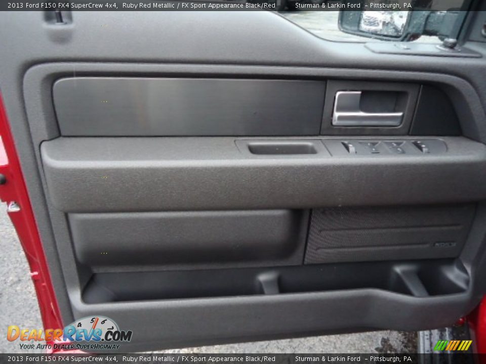 Door Panel of 2013 Ford F150 FX4 SuperCrew 4x4 Photo #11