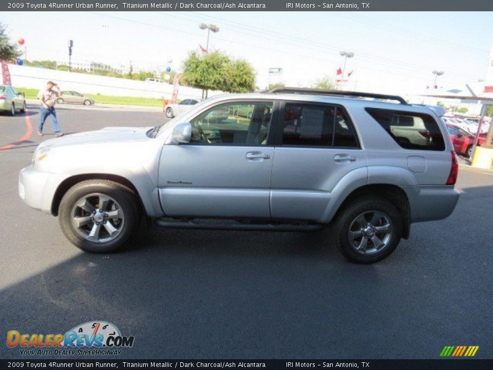 2009 Toyota 4Runner Urban Runner Titanium Metallic / Dark Charcoal/Ash Alcantara Photo #4