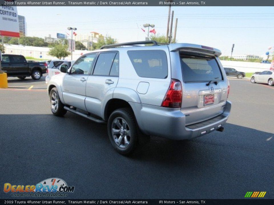 2009 Toyota 4Runner Urban Runner Titanium Metallic / Dark Charcoal/Ash Alcantara Photo #5