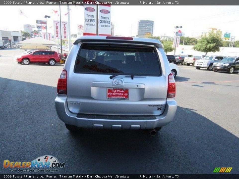 2009 Toyota 4Runner Urban Runner Titanium Metallic / Dark Charcoal/Ash Alcantara Photo #6