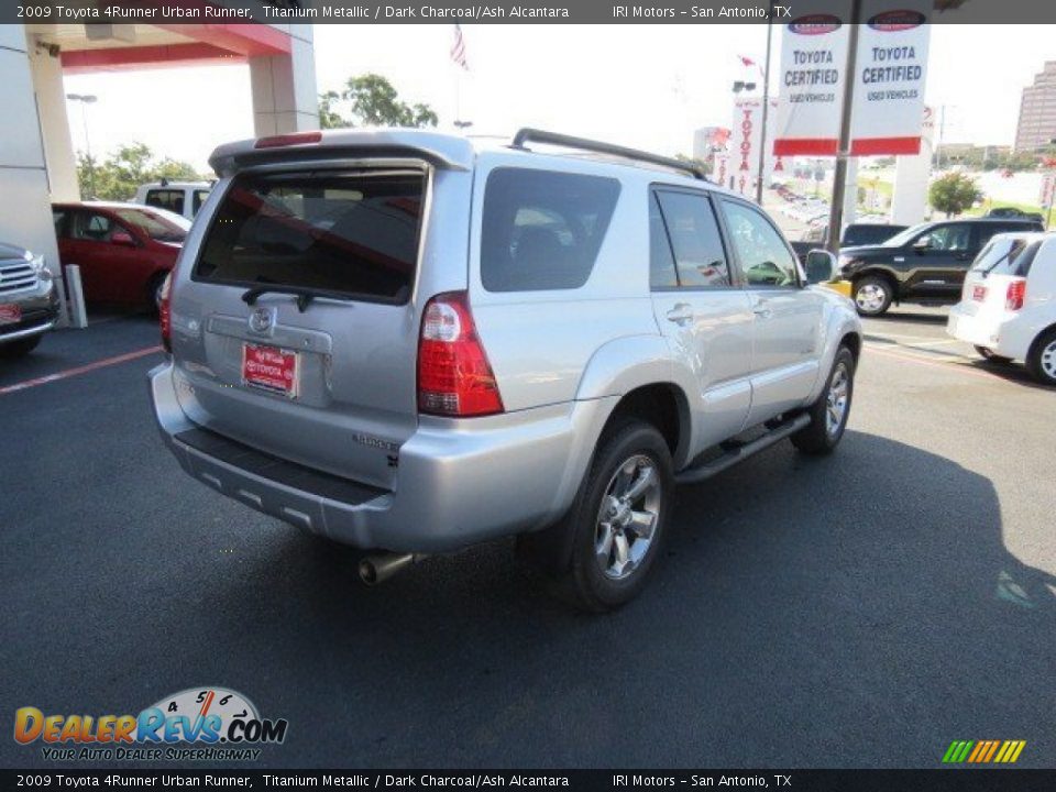 2009 Toyota 4Runner Urban Runner Titanium Metallic / Dark Charcoal/Ash Alcantara Photo #7