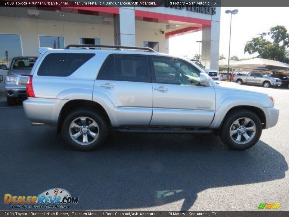 2009 Toyota 4Runner Urban Runner Titanium Metallic / Dark Charcoal/Ash Alcantara Photo #8