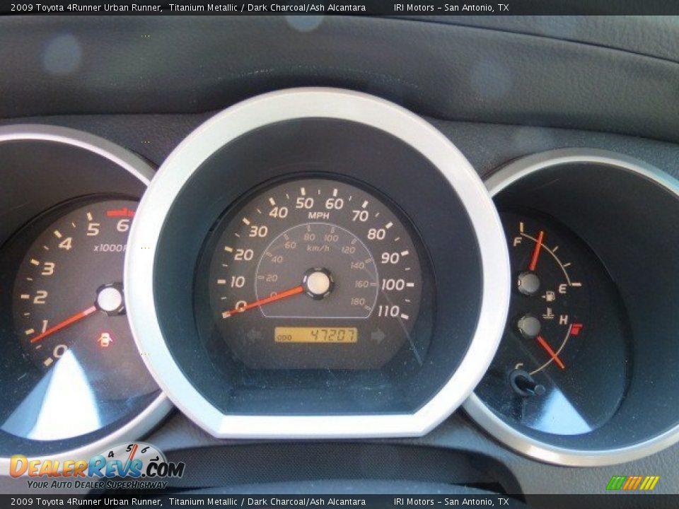 2009 Toyota 4Runner Urban Runner Titanium Metallic / Dark Charcoal/Ash Alcantara Photo #17