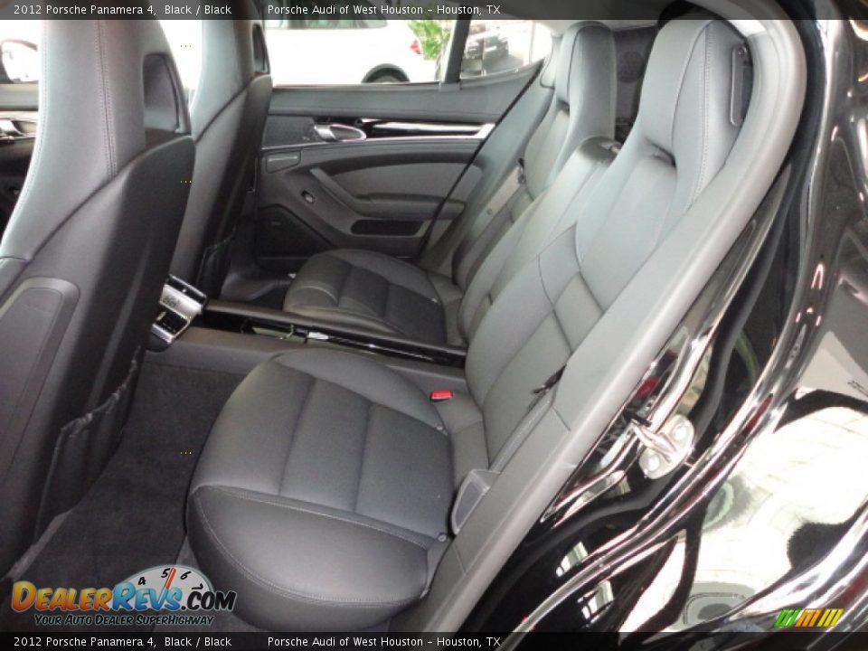 2012 Porsche Panamera 4 Black / Black Photo #9