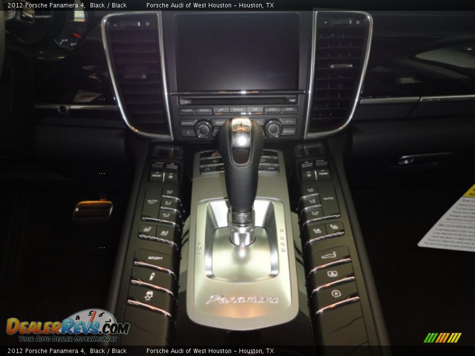 2012 Porsche Panamera 4 Black / Black Photo #11