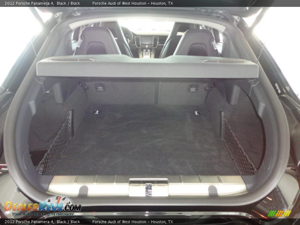2012 Porsche Panamera 4 Black / Black Photo #12