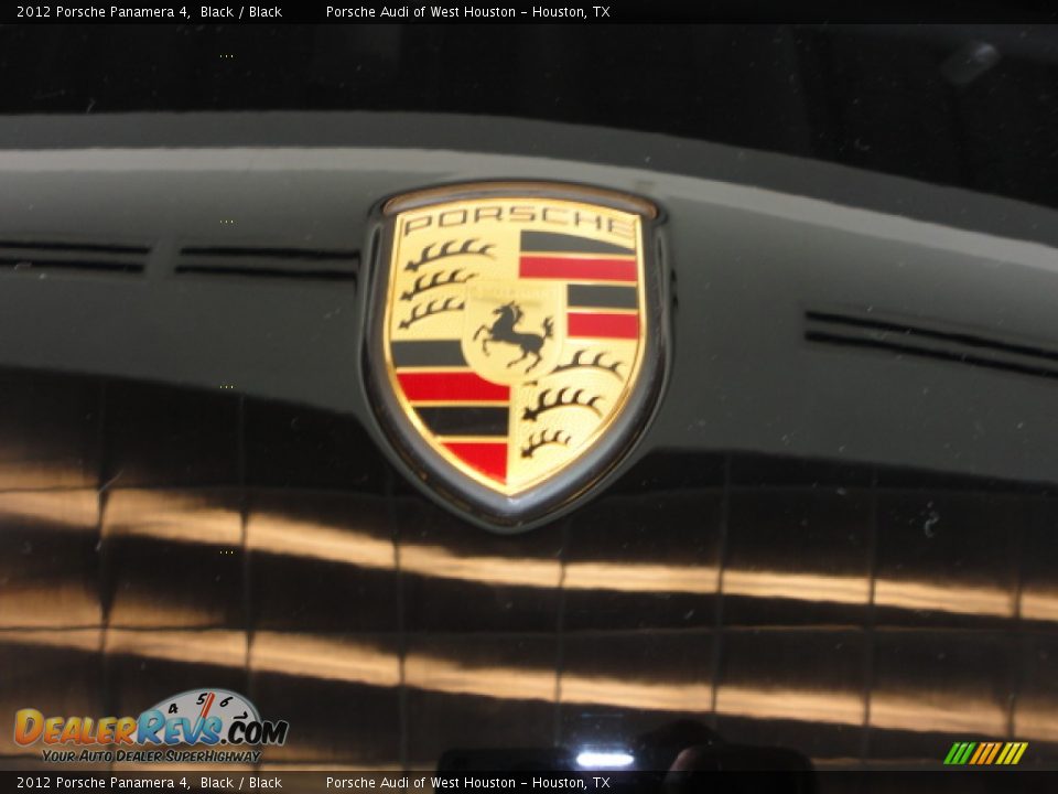 2012 Porsche Panamera 4 Black / Black Photo #14