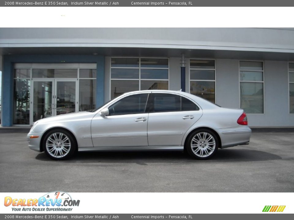 2008 Mercedes-Benz E 350 Sedan Iridium Silver Metallic / Ash Photo #2