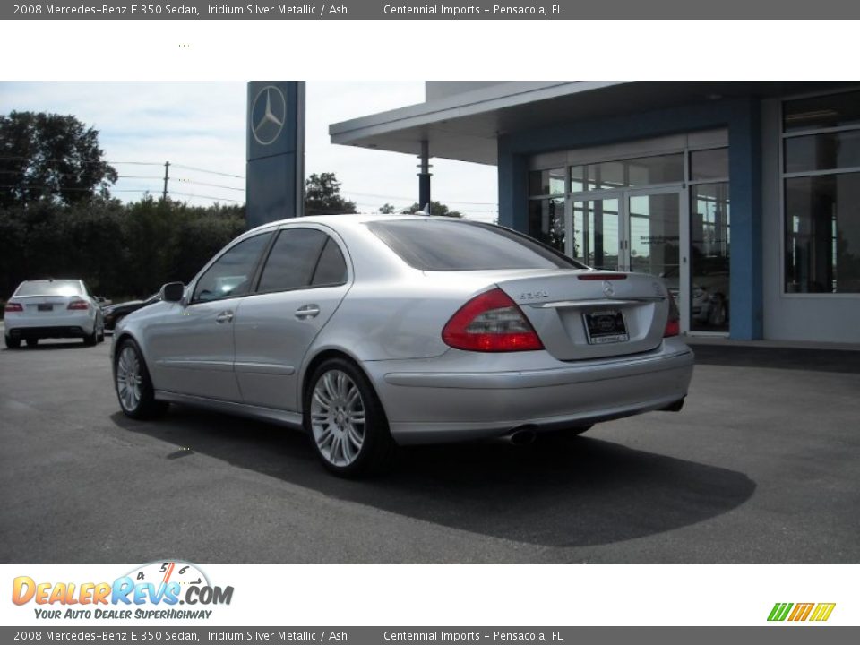 2008 Mercedes-Benz E 350 Sedan Iridium Silver Metallic / Ash Photo #3