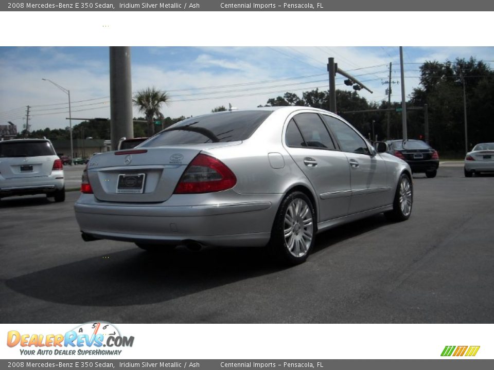2008 Mercedes-Benz E 350 Sedan Iridium Silver Metallic / Ash Photo #5