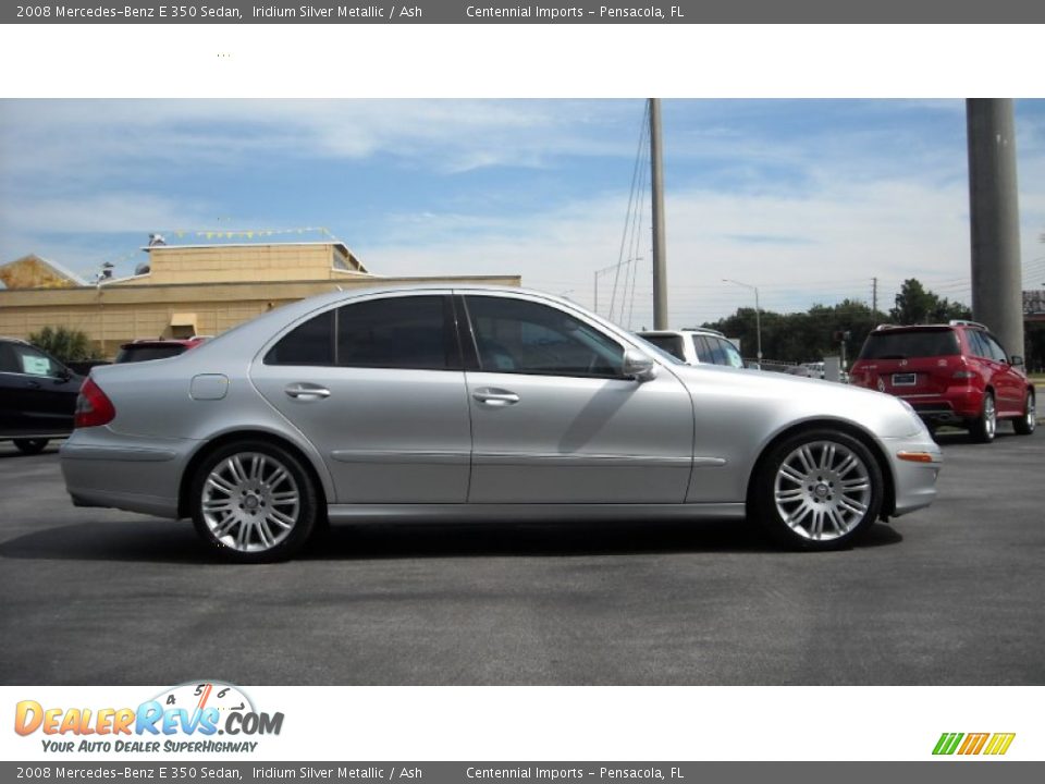 2008 Mercedes-Benz E 350 Sedan Iridium Silver Metallic / Ash Photo #6