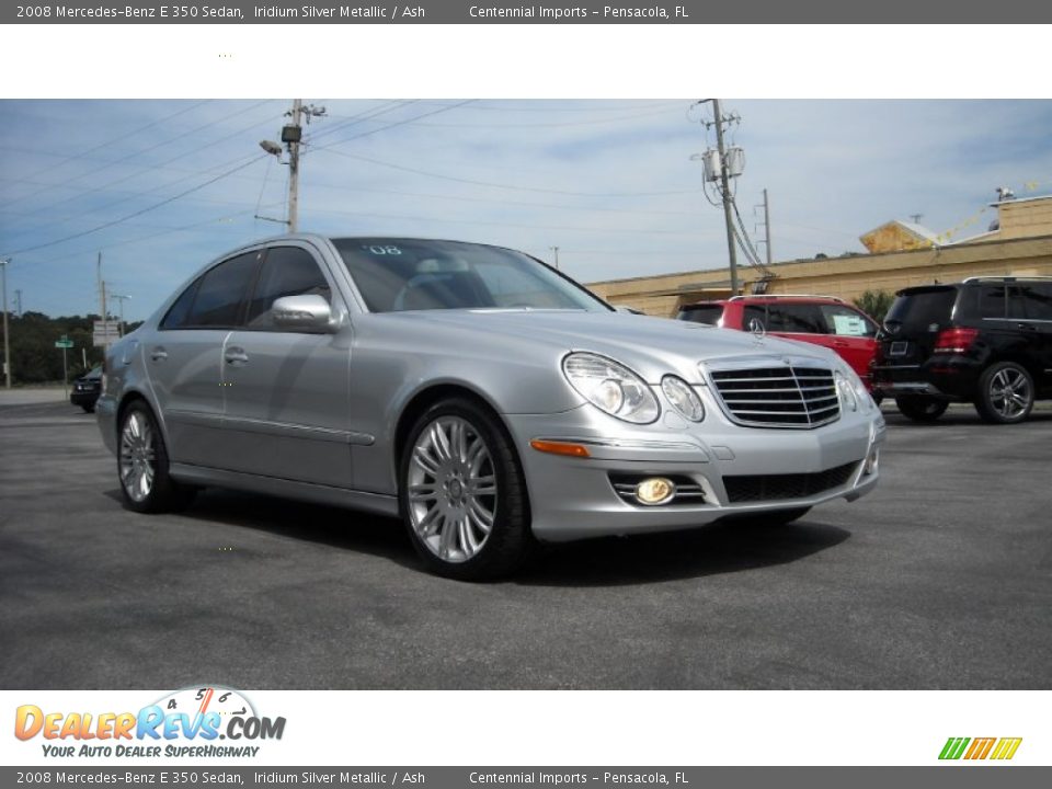 2008 Mercedes-Benz E 350 Sedan Iridium Silver Metallic / Ash Photo #7