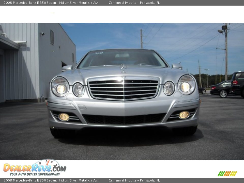 2008 Mercedes-Benz E 350 Sedan Iridium Silver Metallic / Ash Photo #8