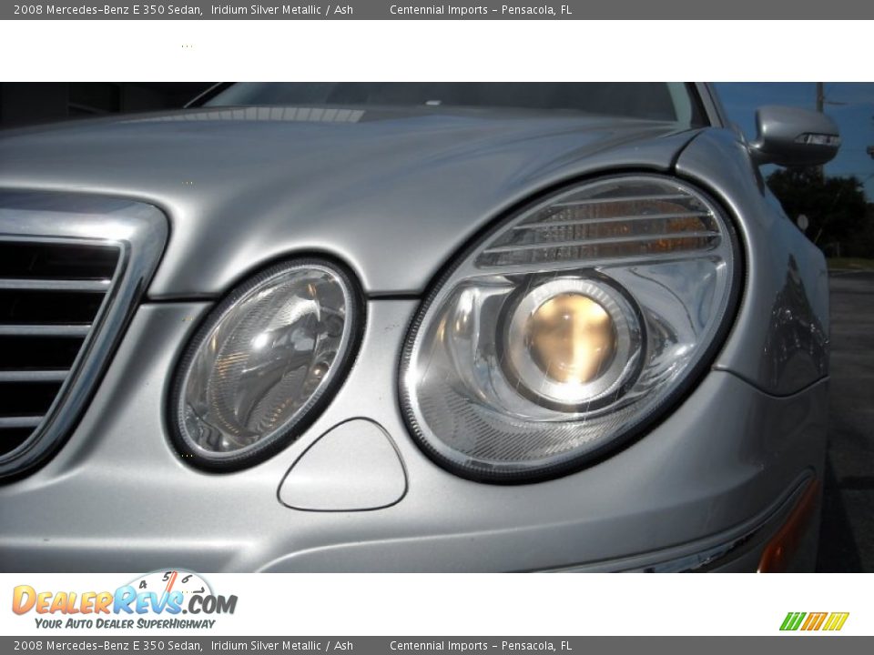 2008 Mercedes-Benz E 350 Sedan Iridium Silver Metallic / Ash Photo #9