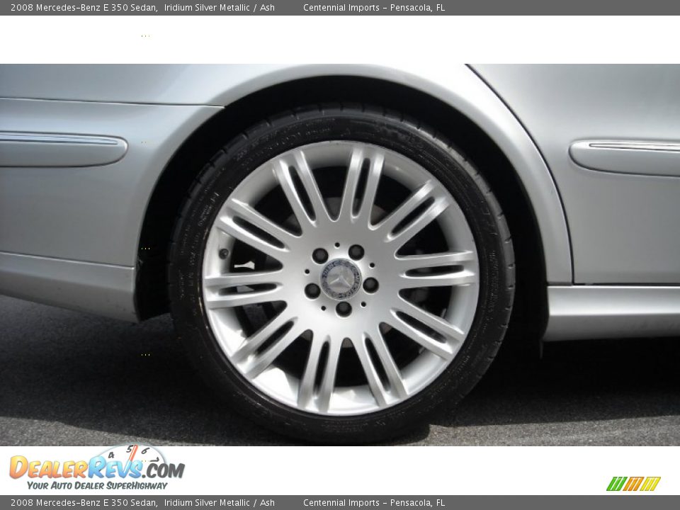 2008 Mercedes-Benz E 350 Sedan Iridium Silver Metallic / Ash Photo #12