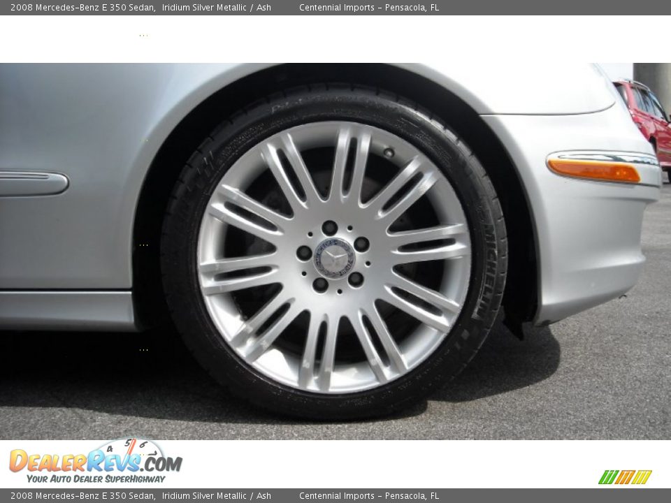 2008 Mercedes-Benz E 350 Sedan Iridium Silver Metallic / Ash Photo #13