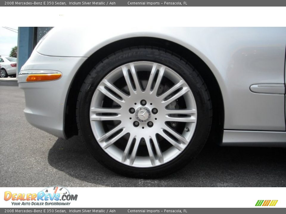 2008 Mercedes-Benz E 350 Sedan Iridium Silver Metallic / Ash Photo #14