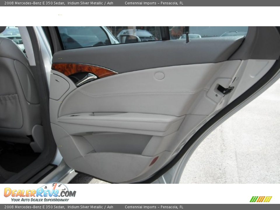 2008 Mercedes-Benz E 350 Sedan Iridium Silver Metallic / Ash Photo #17