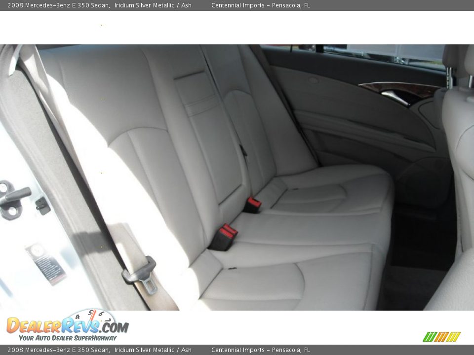2008 Mercedes-Benz E 350 Sedan Iridium Silver Metallic / Ash Photo #18
